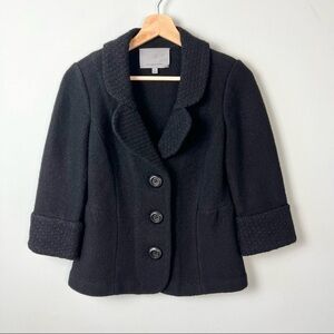 Classiques Entier Black Wool Blazer